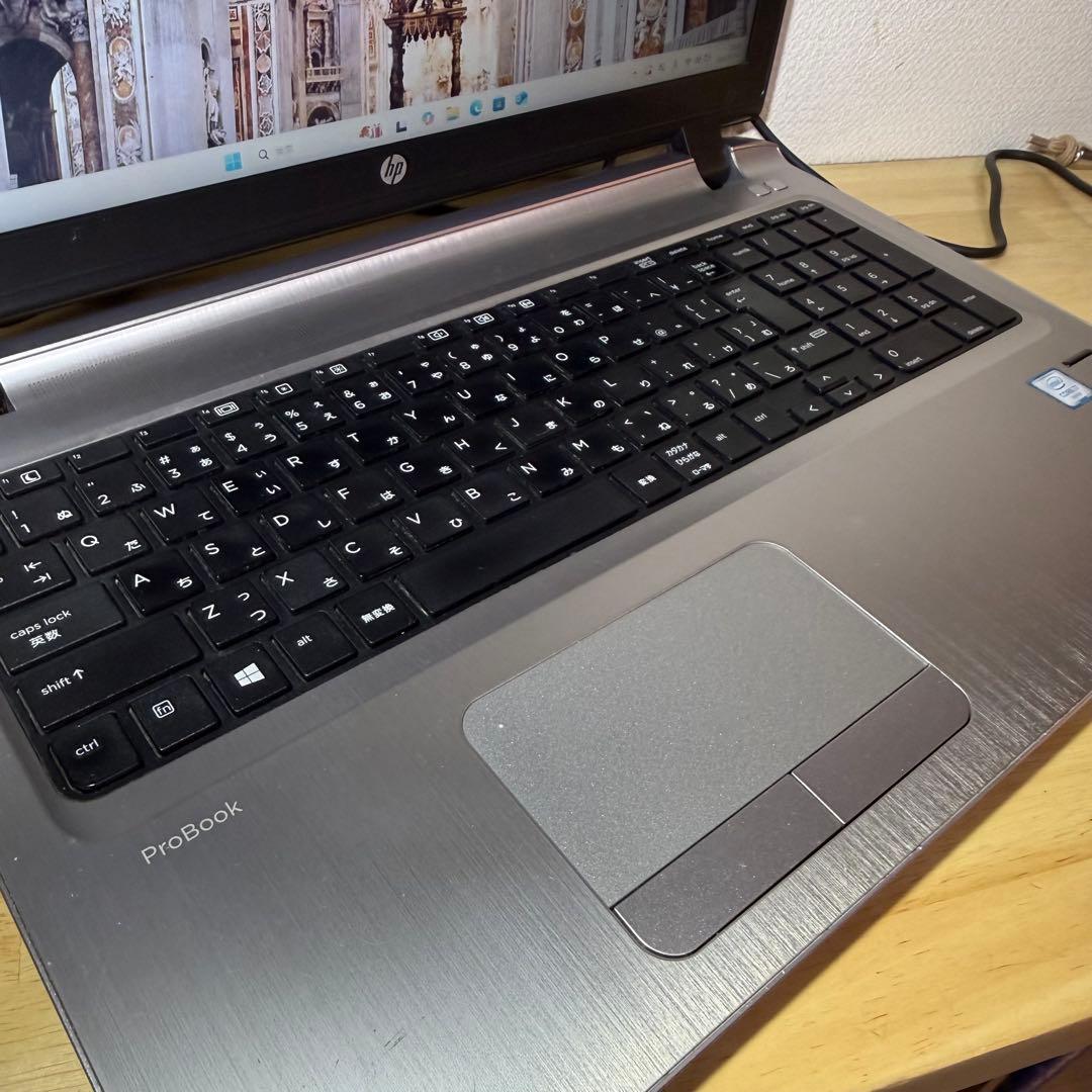 コスパ良品 HP ノートパソコン Windows11 i7 新品SSD カメラ