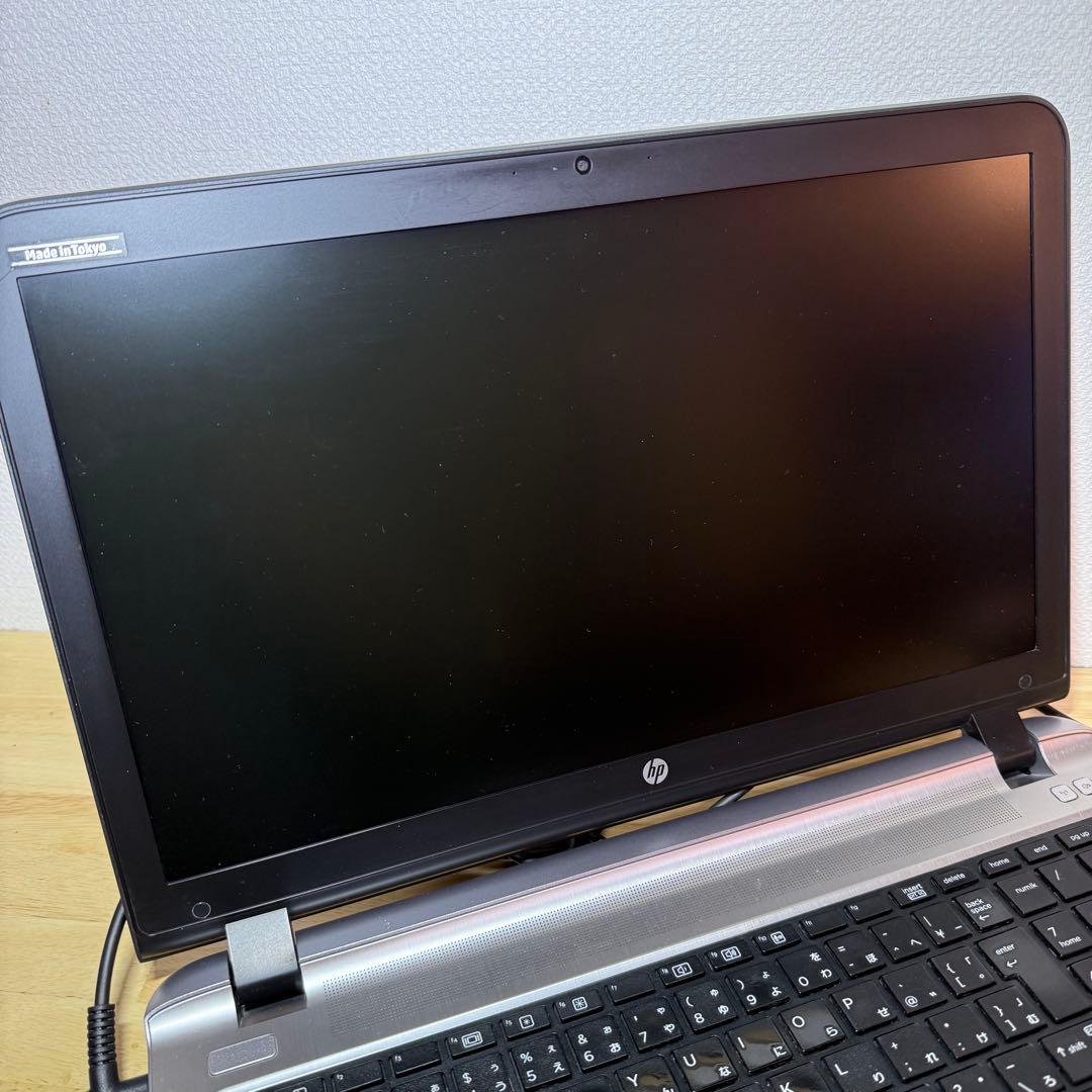 コスパ良品 HP ノートパソコン Windows11 i7 新品SSD カメラ