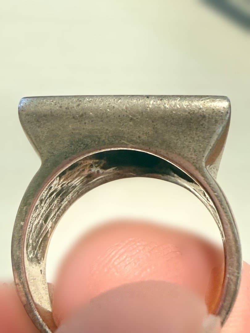 希少 USA製 ヴィンテージ プロビデンスの目 ピラミッドリング