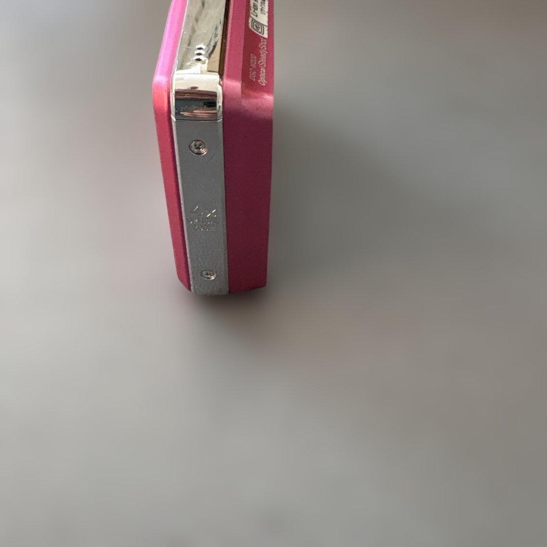 動作未確認 Sony Cyber-shot 12.1 DSC-W220 ピンク