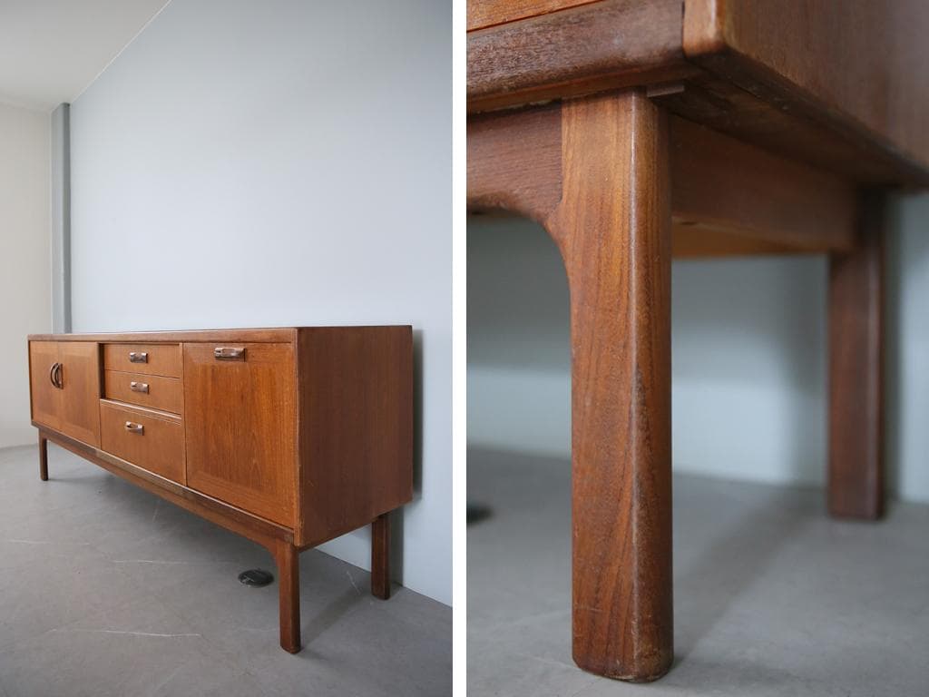 英国アンティークG-PLANジープラン製サイドボード/チェスト(88-149)