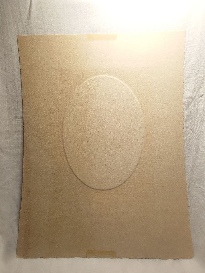 山本六三　銅版画『天使』1976年制作 サイン入