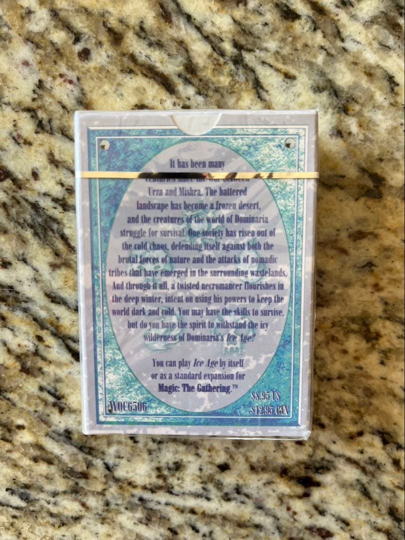 ポ*ロ様 MTG『アイスエイジ』スターターデッキ（1995年）未開封品 -個人コ