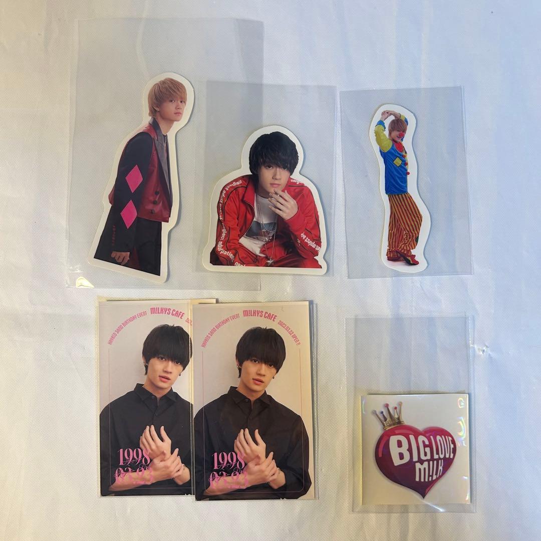 M!LK 佐野勇斗 トレカ・ステッカー・コースター まとめ