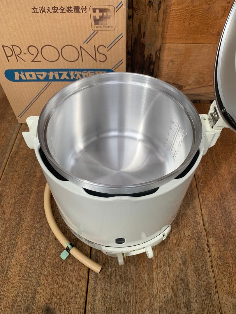 【未使用】パロマガス炊飯器 PR-200NS 都市ガス
