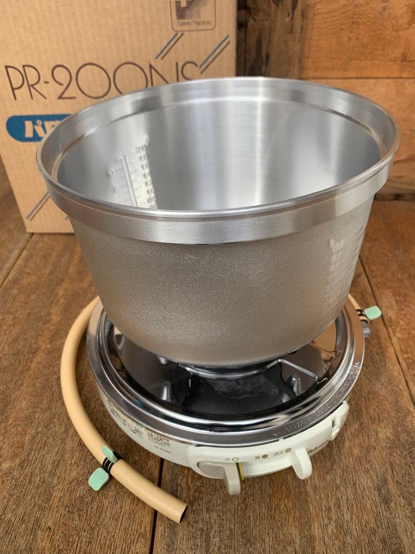 【未使用】パロマガス炊飯器 PR-200NS 都市ガス
