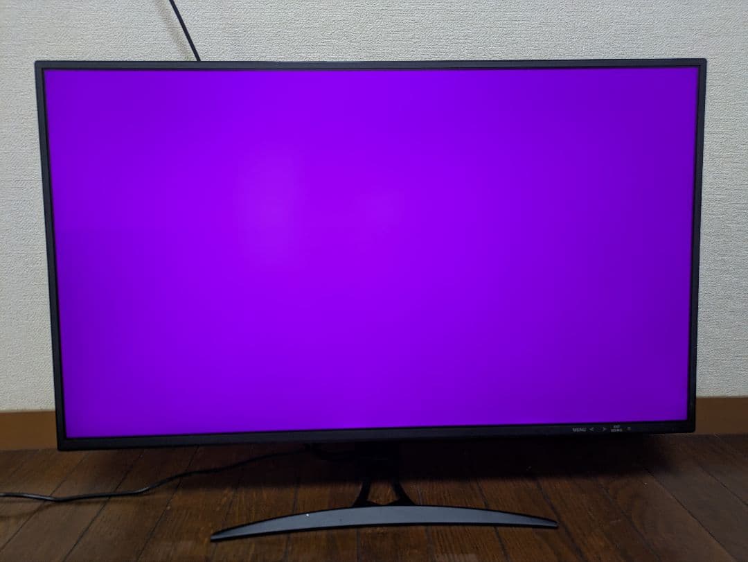 ジャンク品 32インチ LEDモニター JN-IPS32B4KHDR