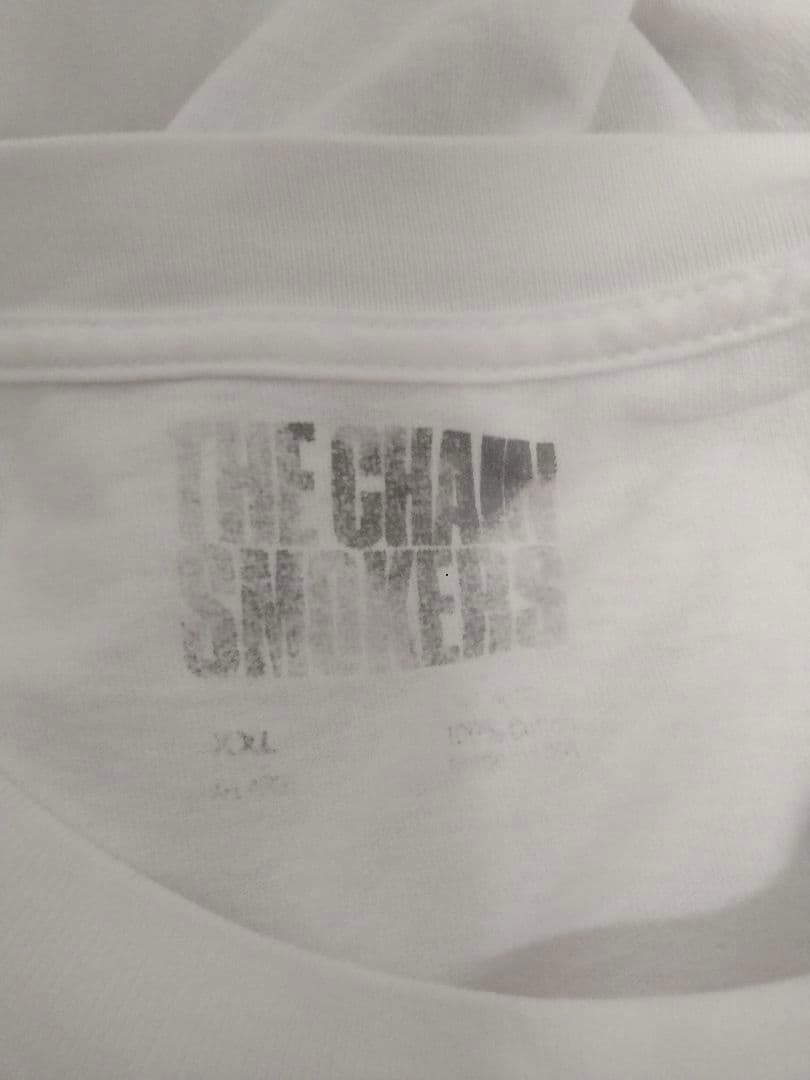 THE CHAIN SMOKERS プリントTシャツ　チェイン