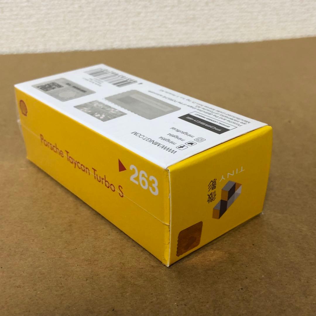 MINI GT X TINY　ポルシェ タイカン ターボ S　 SHELL