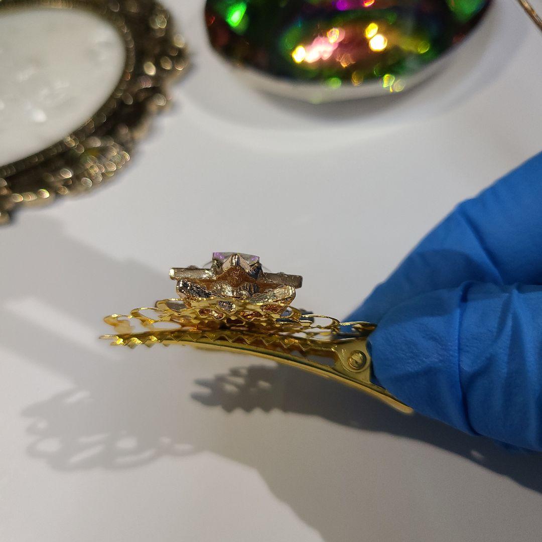 ハンドメイドヘアクリップ1971