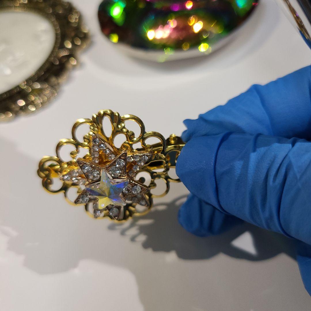 ハンドメイドヘアクリップ1971