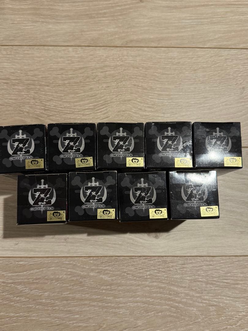 【新品未開封】ワンピース ワーコレ フィルムZ 麦わら一味９体 コンプリート