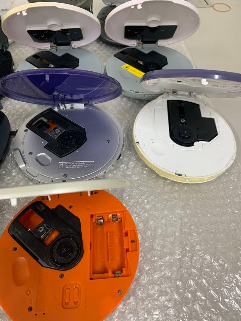 ポータブルCDプレーヤーセット14点ジャンク