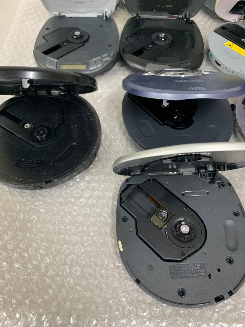 ポータブルCDプレーヤーセット14点ジャンク