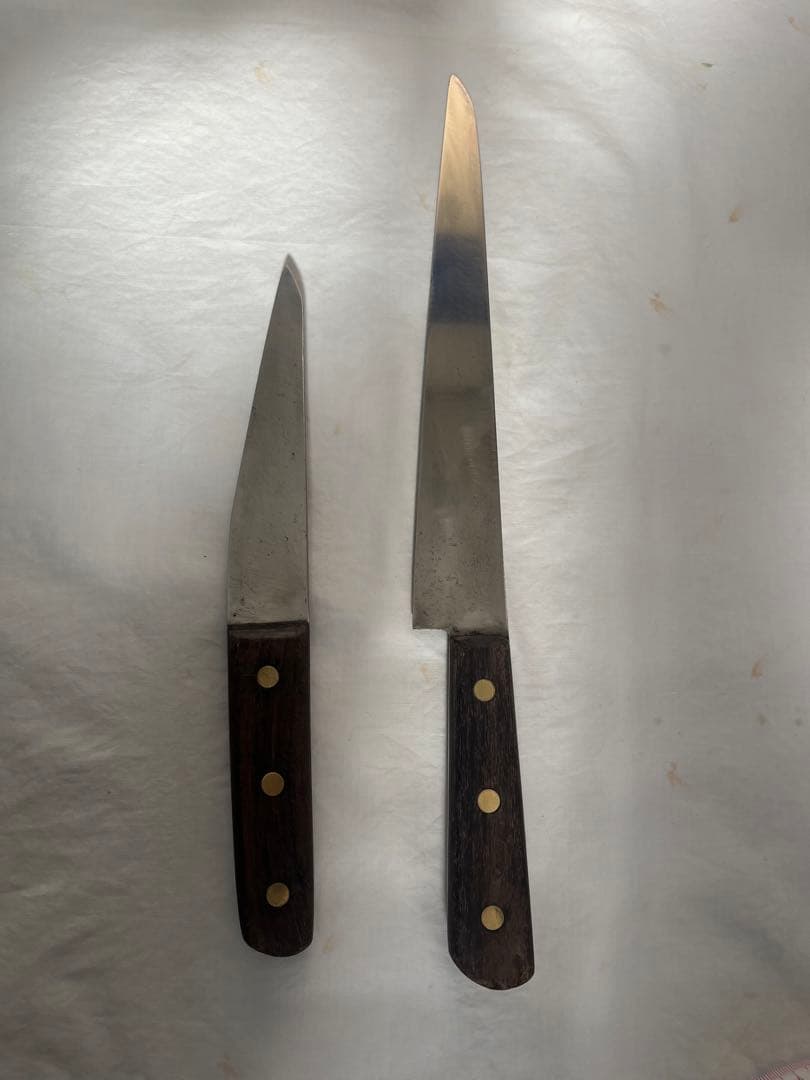 ステンレススチール ナイフ 2本セット