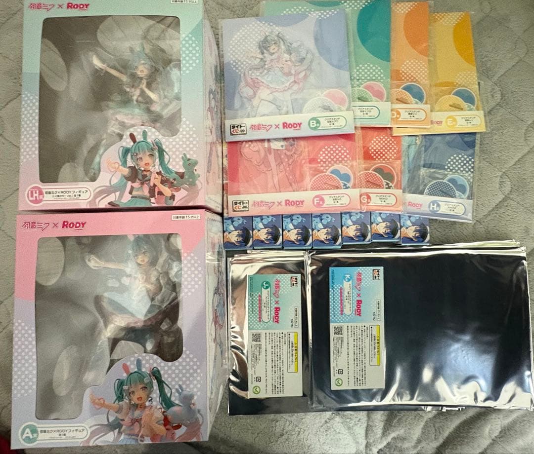 タイトーくじ 初音ミク× RODY　フルコンプセット