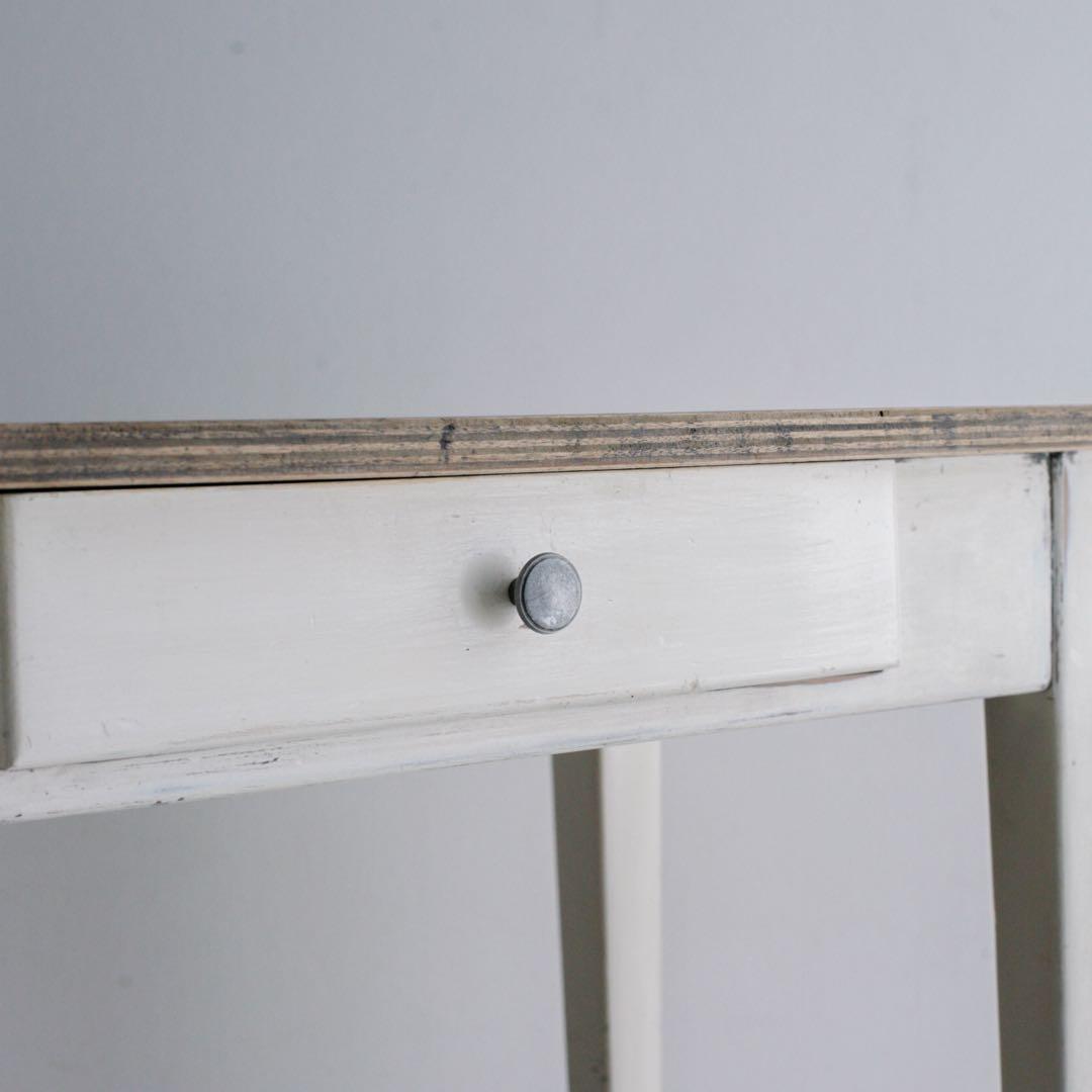 フランス アンティークデスク パイン 古家具 無垢材 ブロカント