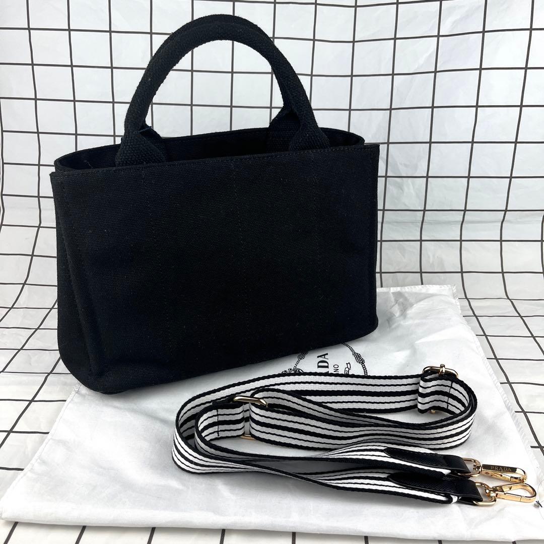 ノベルティ PRADA バッグ プラダ カナパ トート ショルダーバッグ