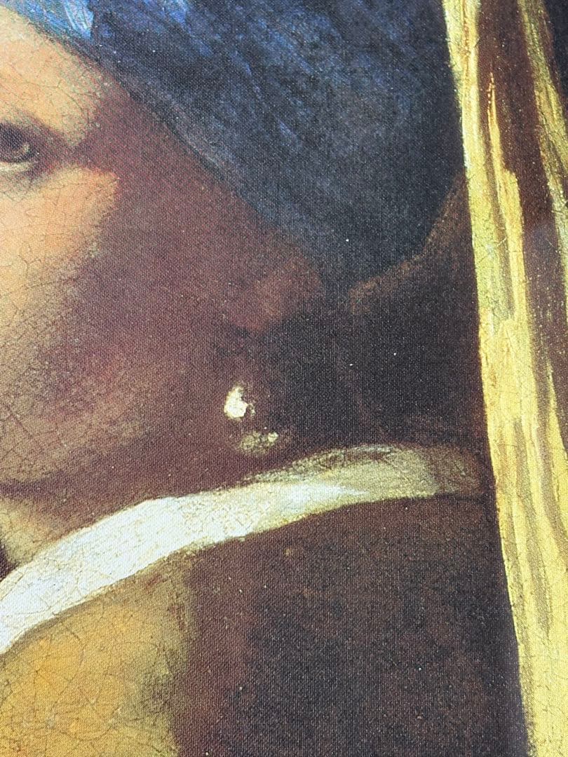 フェルメール　真珠の耳飾りの少女　青いターバンの少女　絵画　西洋絵画