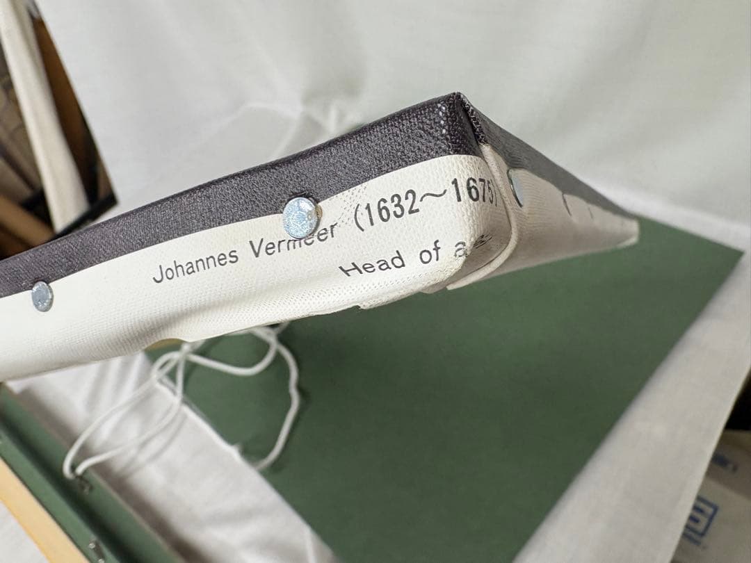 フェルメール　真珠の耳飾りの少女　青いターバンの少女　絵画　西洋絵画