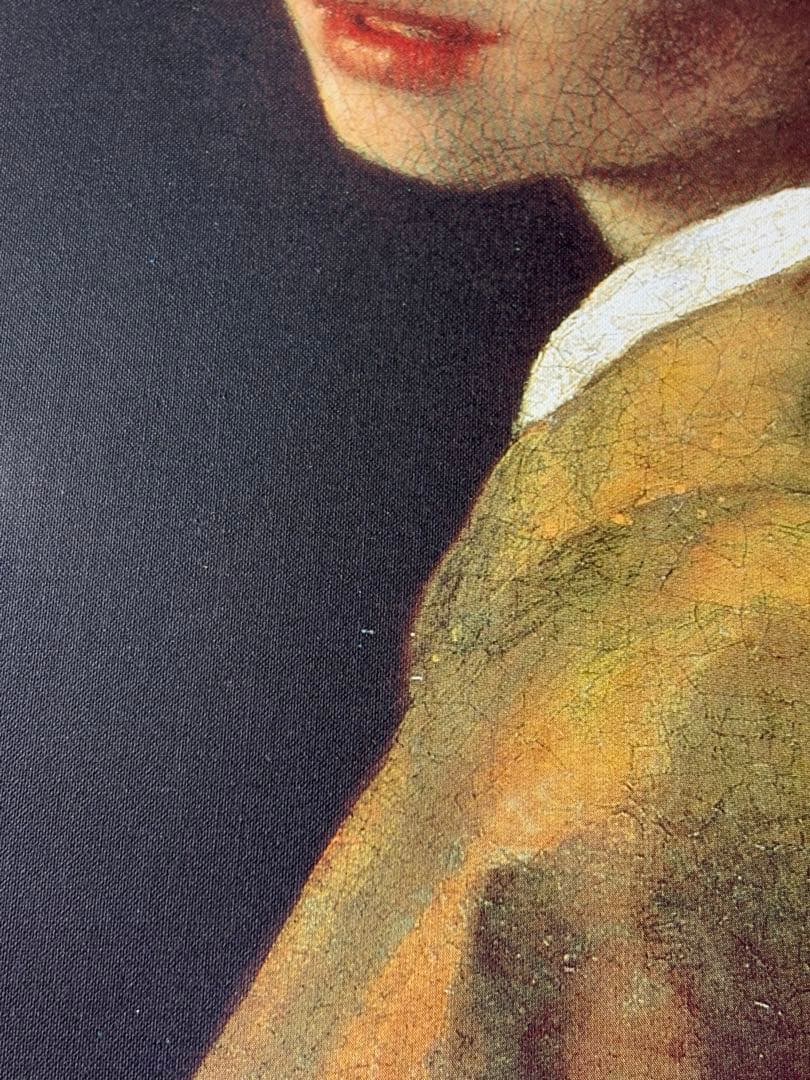 フェルメール　真珠の耳飾りの少女　青いターバンの少女　絵画　西洋絵画