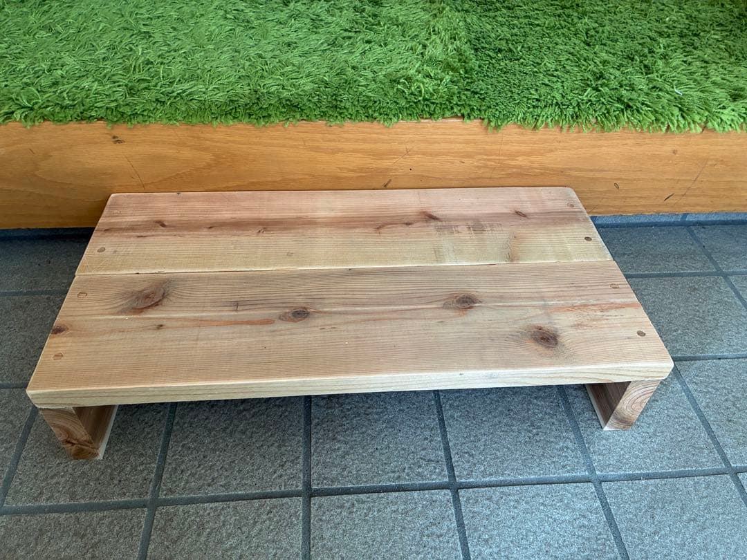 杉 無垢材 玄関　テレビ台、飾り棚、踏み台 幅60㌢　ヴィンテージ風