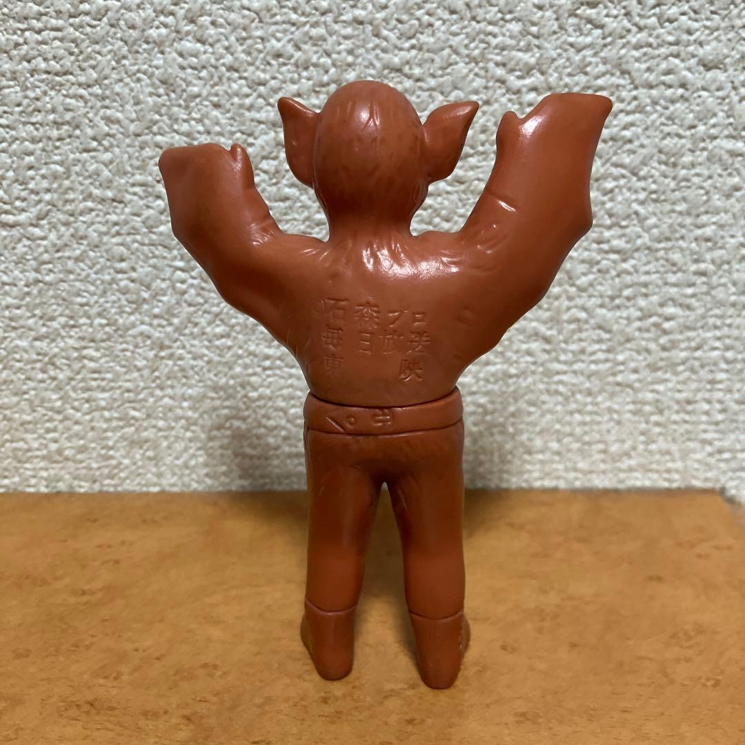 【当時物】仮面ライダー 怪人 コウモリ男 ミニソフビ 旧バンダイ 石森プロ
