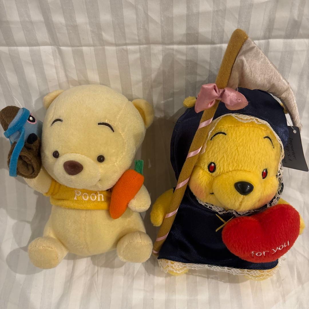 プーさん　ぬいぐるみ　4点セット