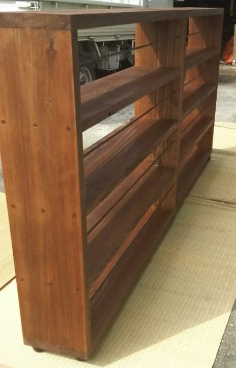 ラック 本棚 ハンドメイド アイアン 本棚 CD 折りたたみ