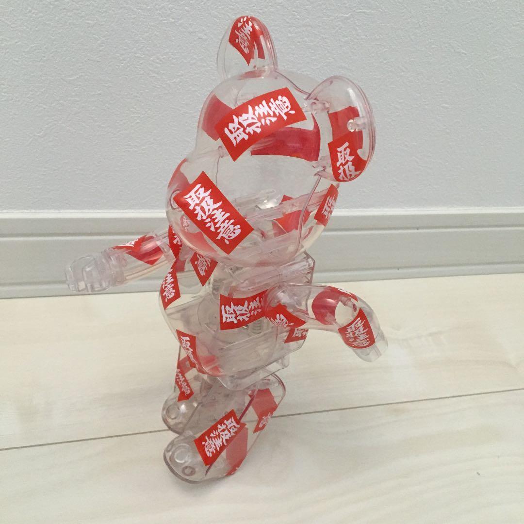 ベアブリック 400% 取扱注意　スケルトンタイプ　即完売品‼️