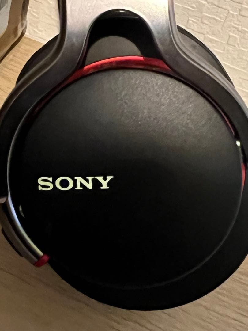 ソニーSONY 有線オーバーイヤーヘッドホン ブラック　動作確認済み