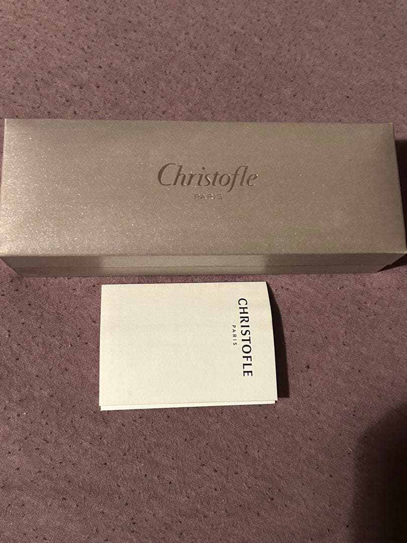 Christofle 装飾スプーン 未使用