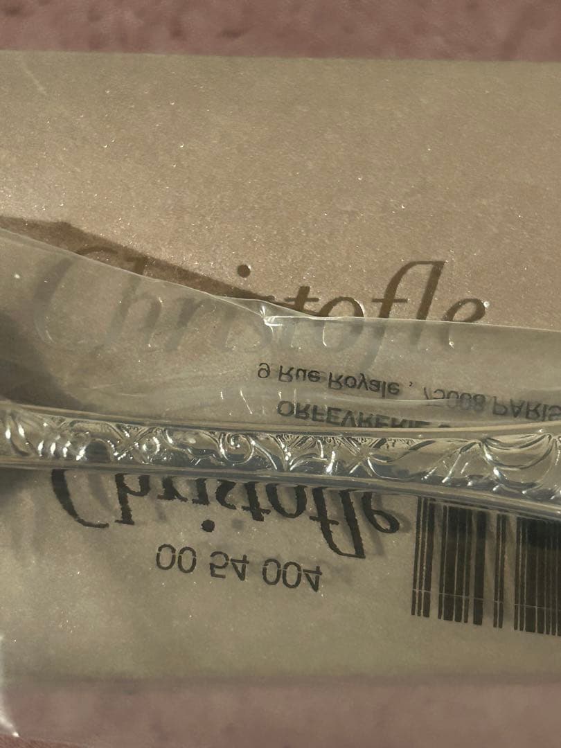 Christofle 装飾スプーン 未使用