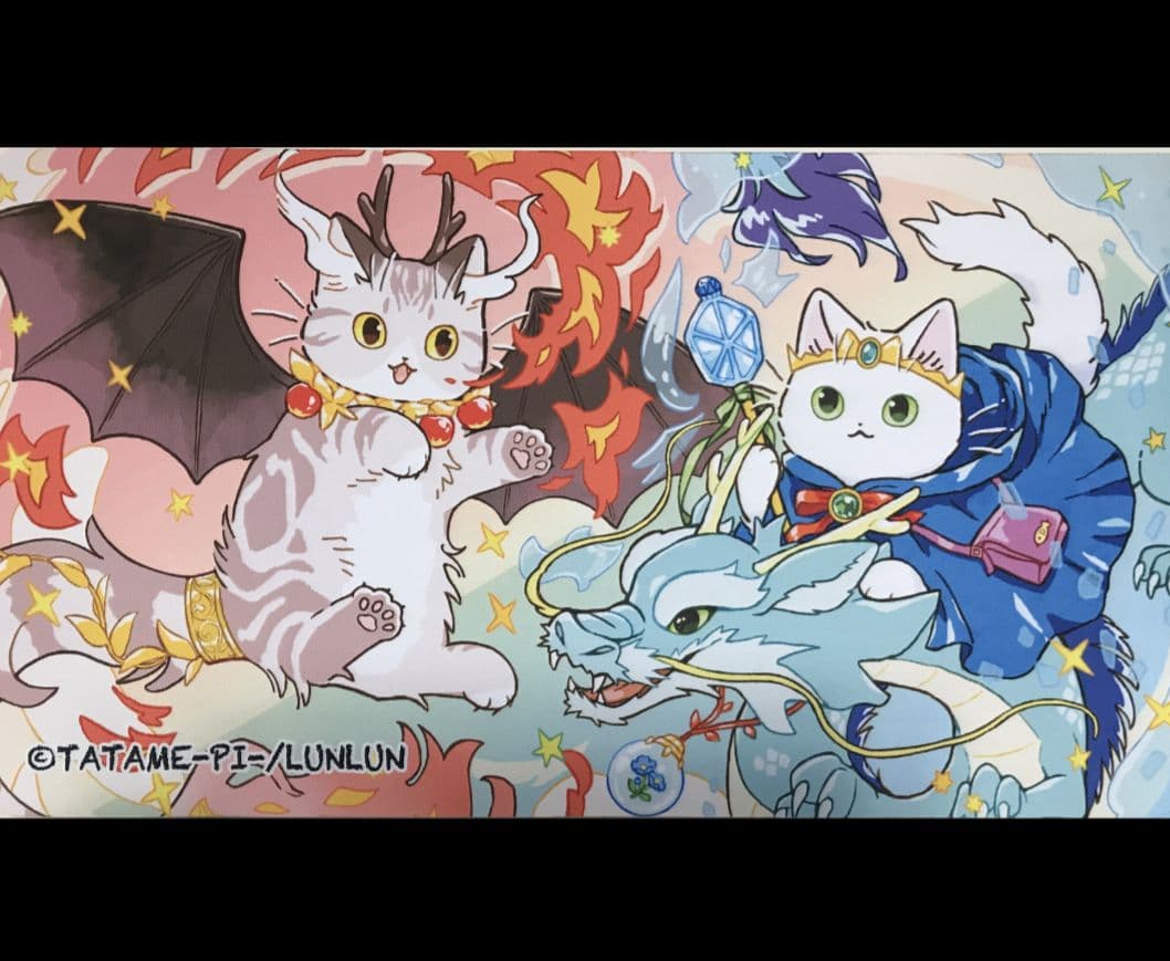 LUNLUN　プレイマット１枚、スリーブ4つセット