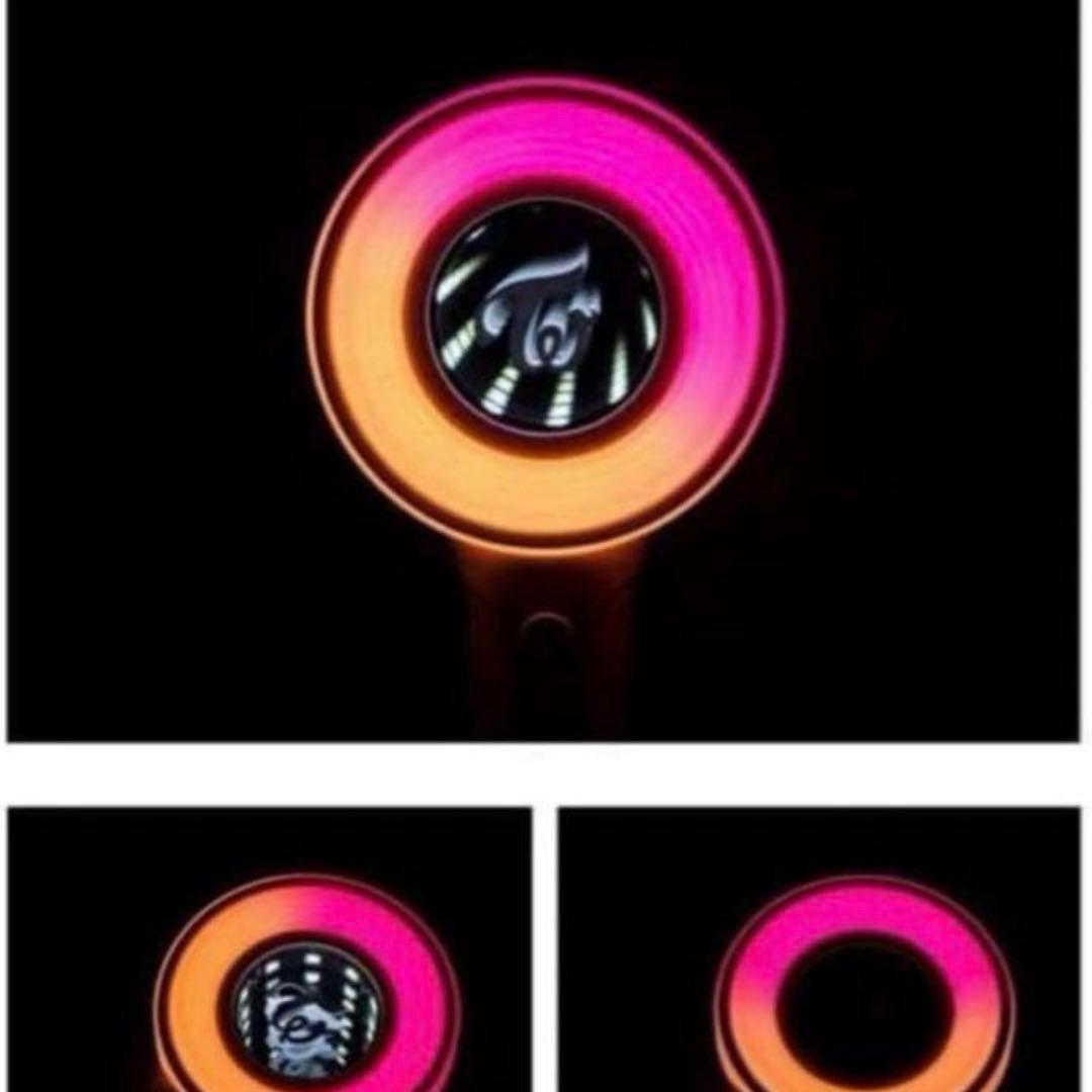 TWICE ペンライト♾️ ネームタグキーホルダー2個付き メンバーランダム