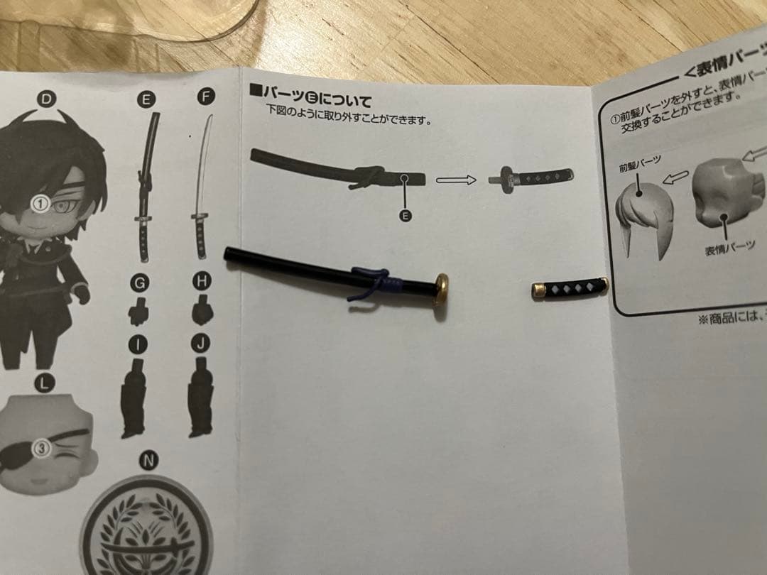 刀剣乱舞　燭台切光忠　ぬーどるストッパー　ラビこれ　ねんどろいど