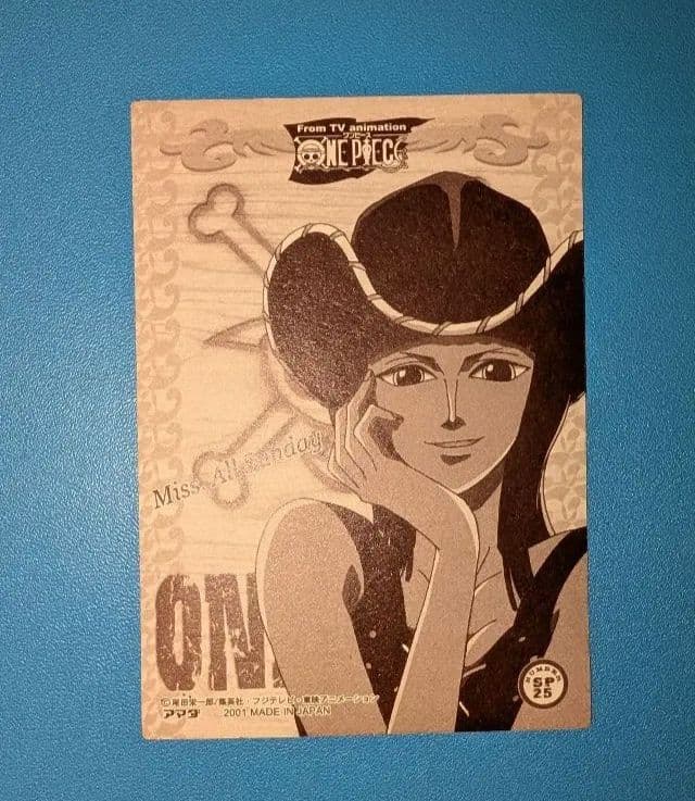 ワンピース　ステッカー　アマダ　ミス・オールサンデー　ニコ・ロビン