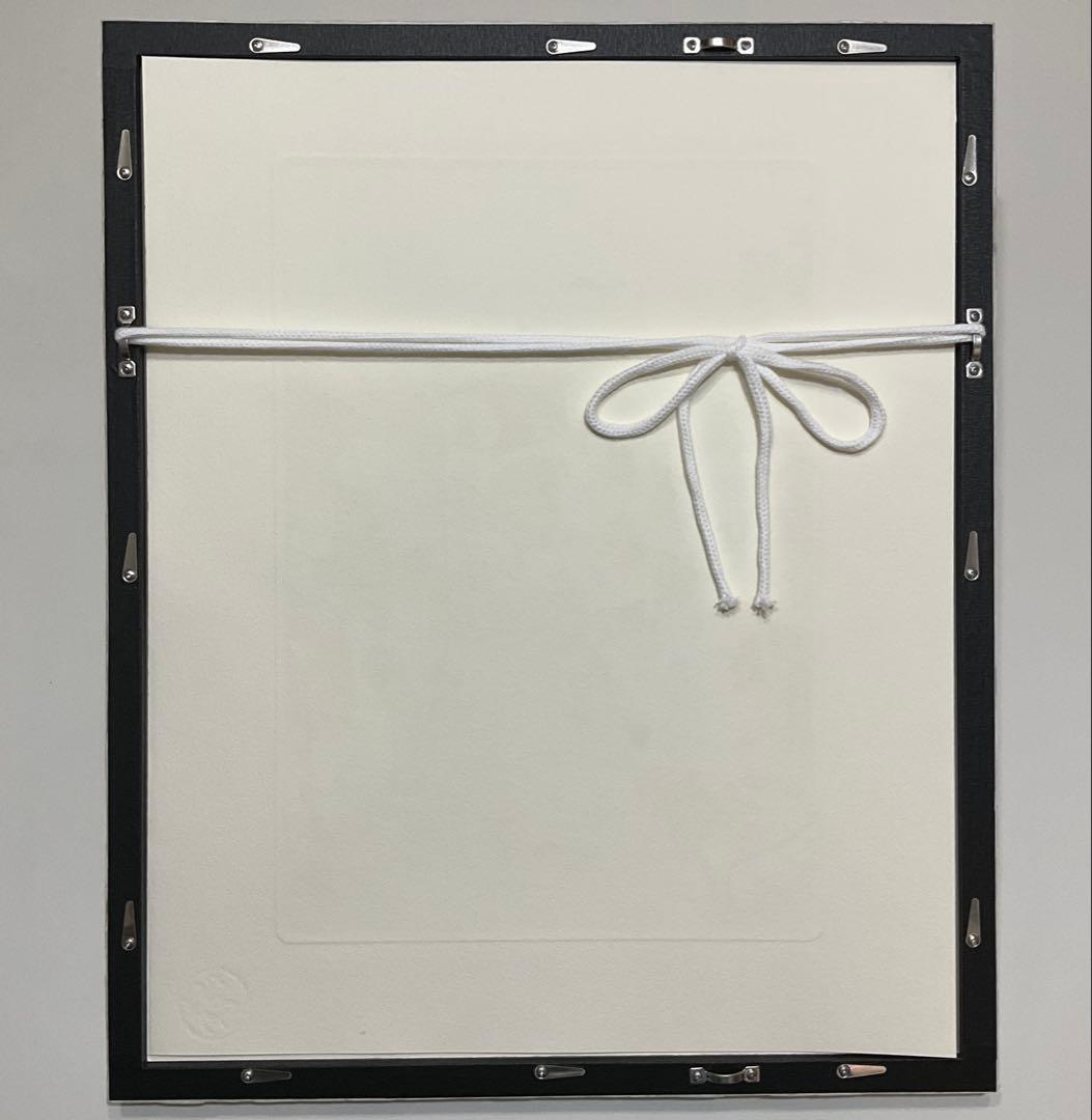 絵画・額縁・版画・上砂 理佳・風見の坂・銅版画・可愛い・美術品・インテリア・雑貨