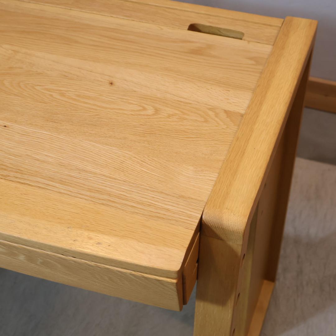 マルニ フレンディ ステップⅡ オーク 学習机 デスク 事務机 パーソナルデスク