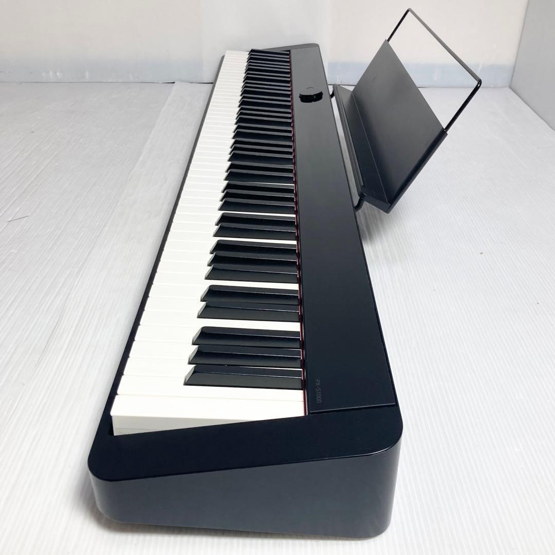 極美品 CASIO 電子ピアノ 88鍵 PX-S1000 2021年製 ブラック