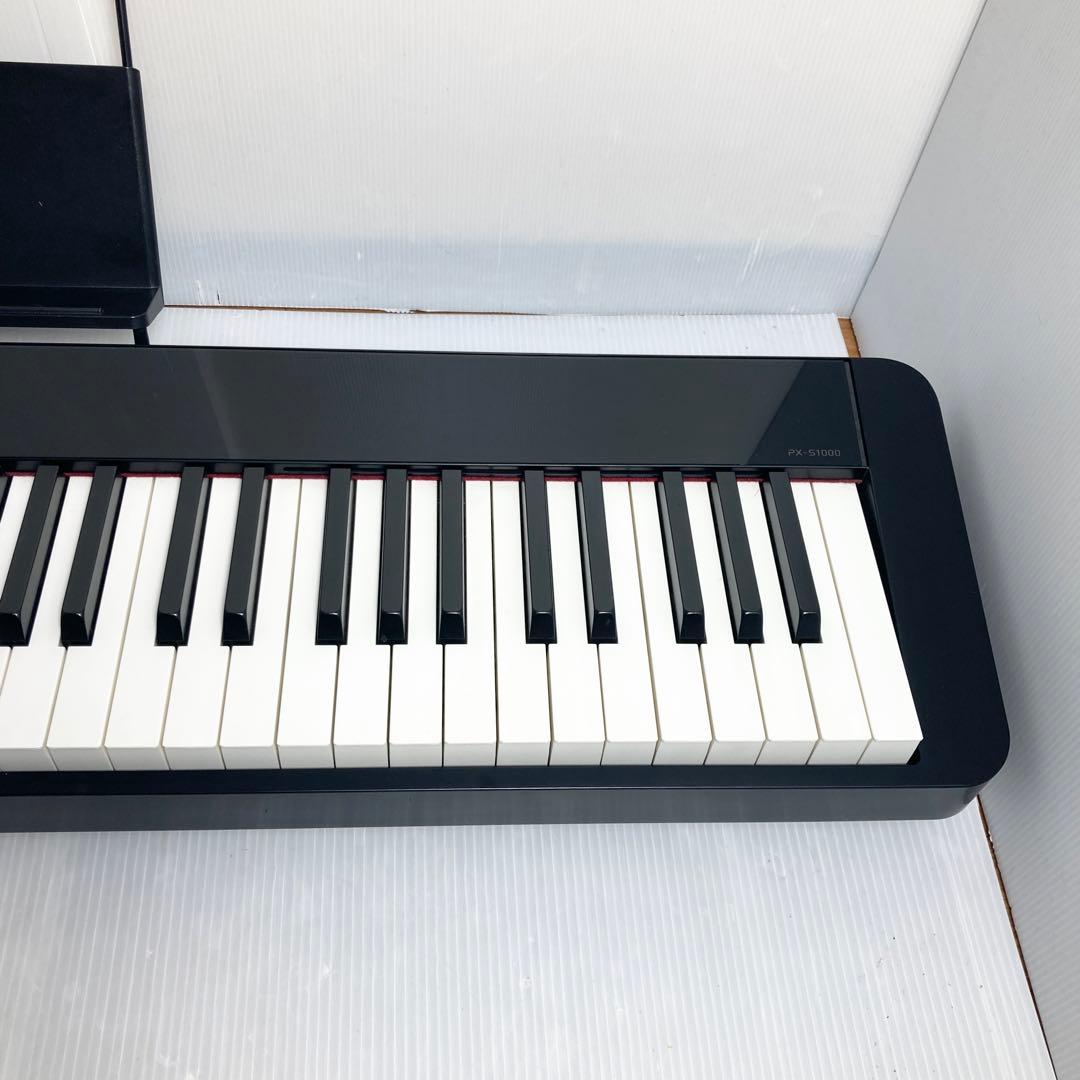 極美品 CASIO 電子ピアノ 88鍵 PX-S1000 2021年製 ブラック