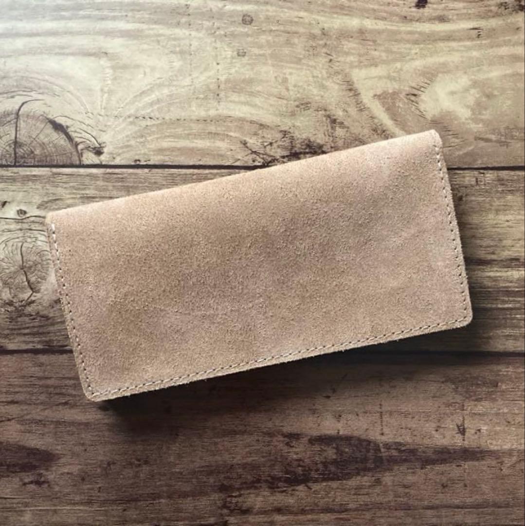 【yuyu様ご確認用】ロングウォレット 名刺入れ 北米ステアハイド 茶芯ブラック