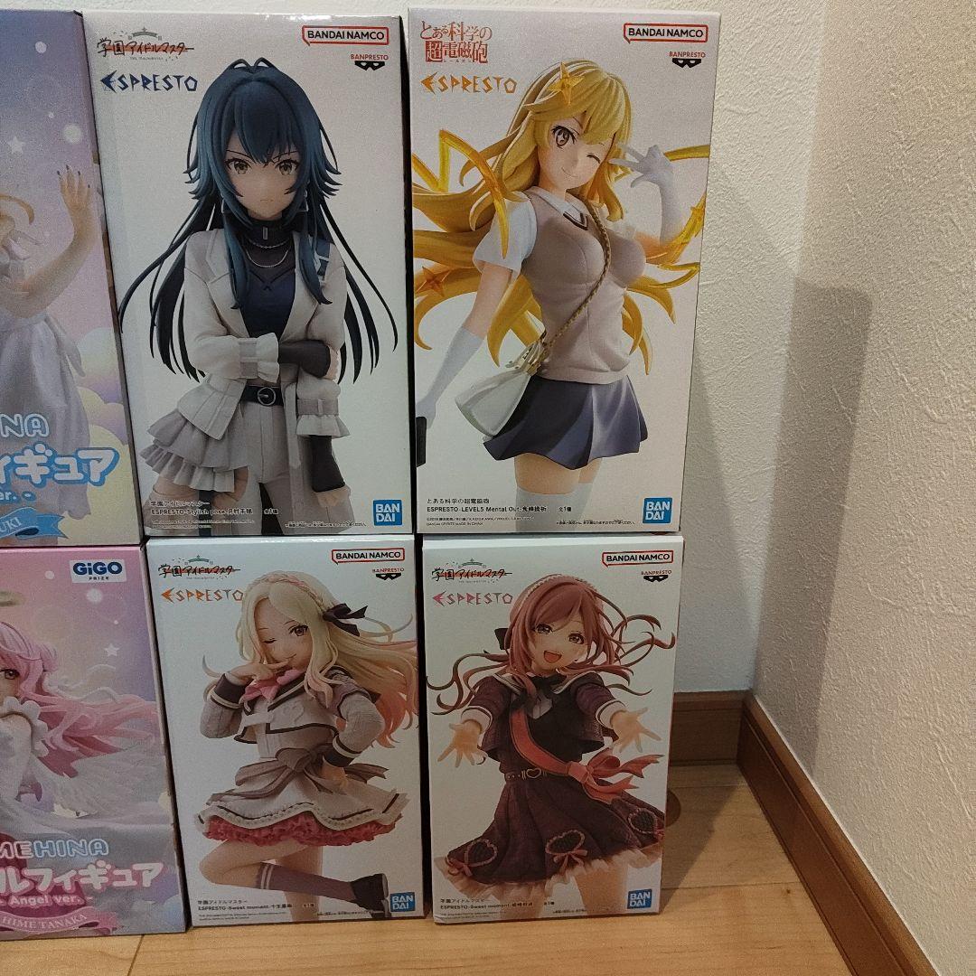 スケールフィギュア、アイドルマスター、とある科学の超電磁砲美少女フィギュアセット