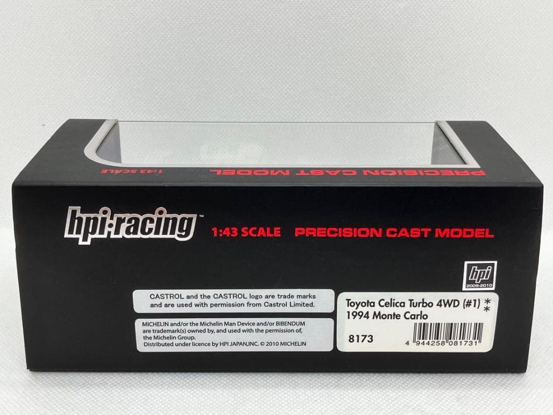 ★1/43 トヨタ セリカ ターボ 4WD★J.カンクネン★1994モンテカルロ