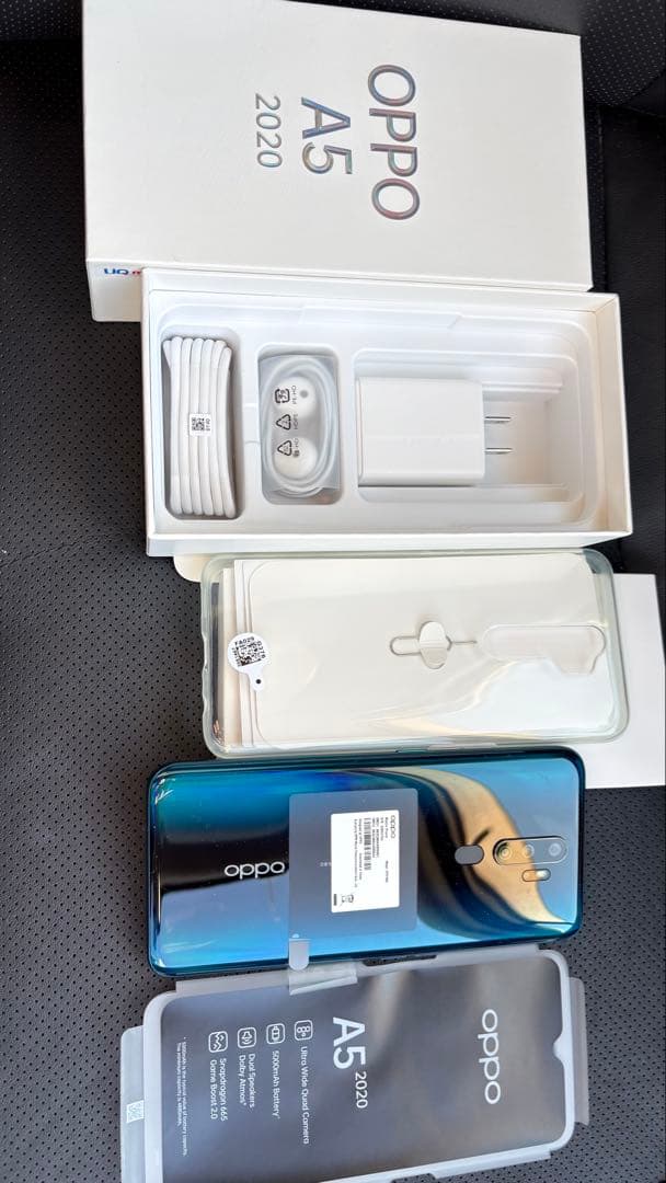 OPPO A5 2020 本体 青色