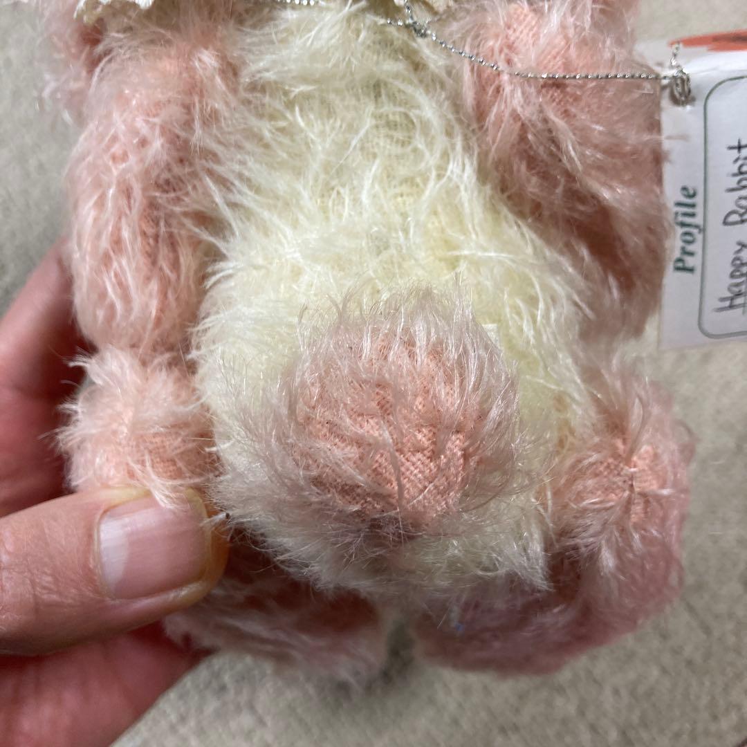 テディベア　作家テディベア　うさぎ　ハッピーラビット　中山洋子さん