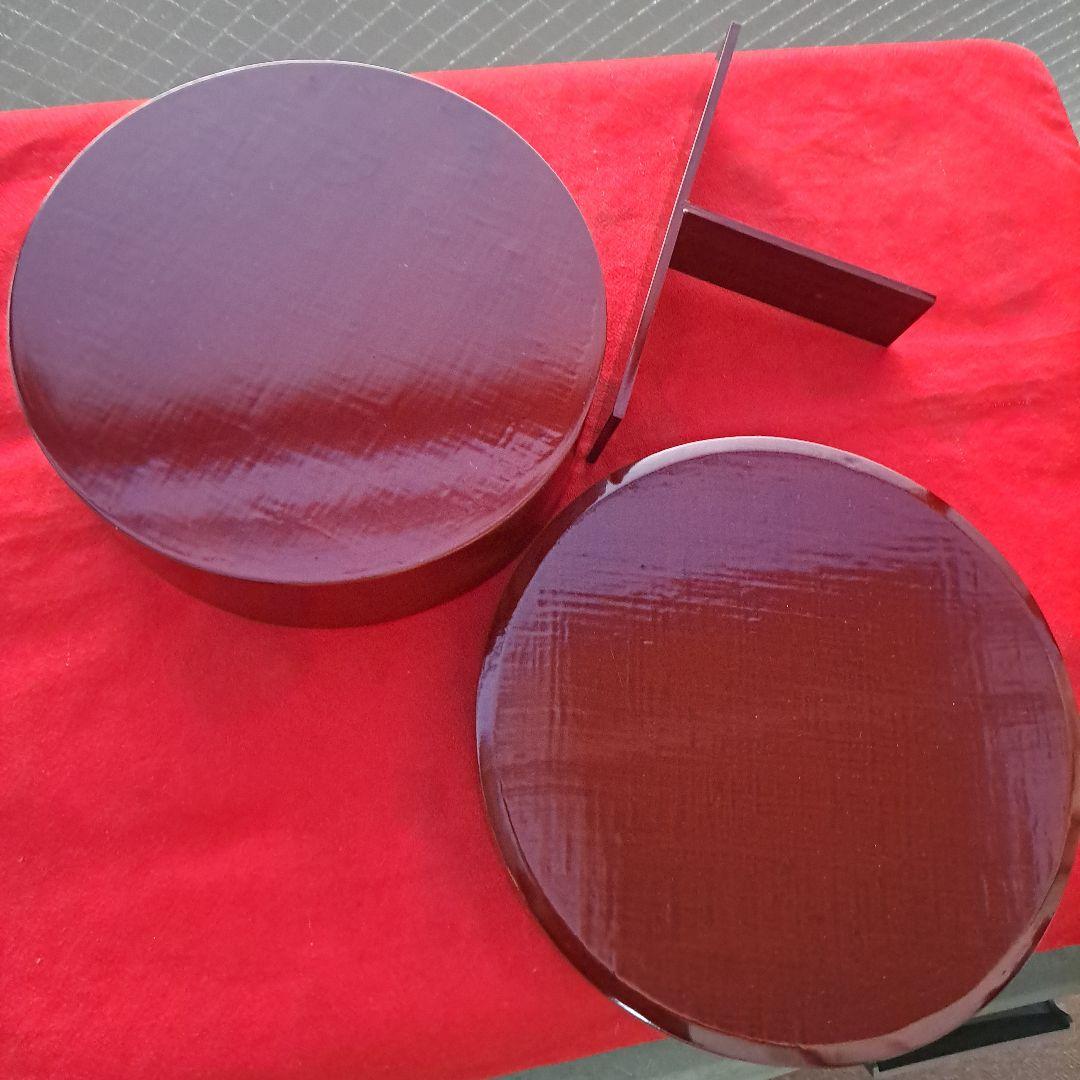 【懐石道具　幕の内弁当箱×2客】天然木製　寿司桶、散らし寿司　曲げ細工　在庫あり