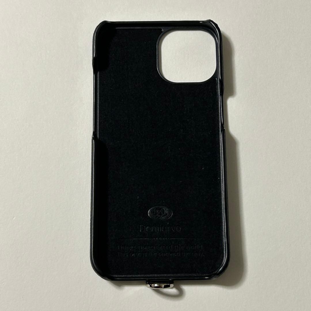 【新品】デミュウDEMIU スマホケース ブラック iPhone14/16e