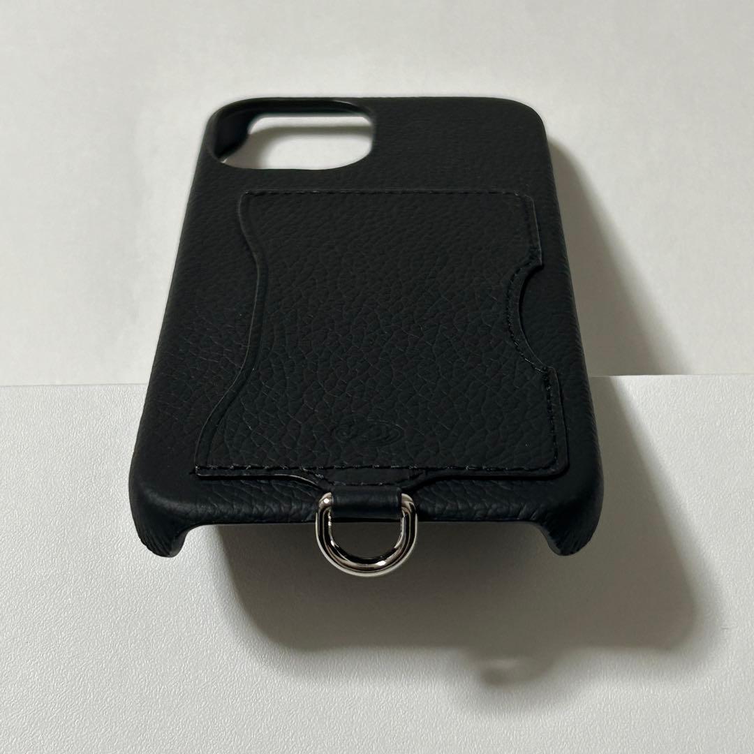 【新品】デミュウDEMIU スマホケース ブラック iPhone14/16e