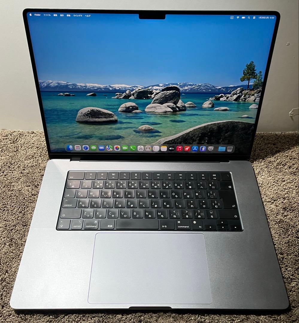 MacBook Pro M1 Max 16インチ 64GB SSD2TB